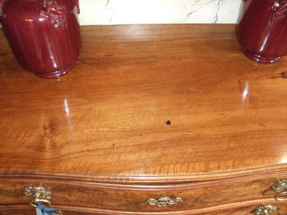 Fine French  18thc Walnut Commode Original Brasses View III