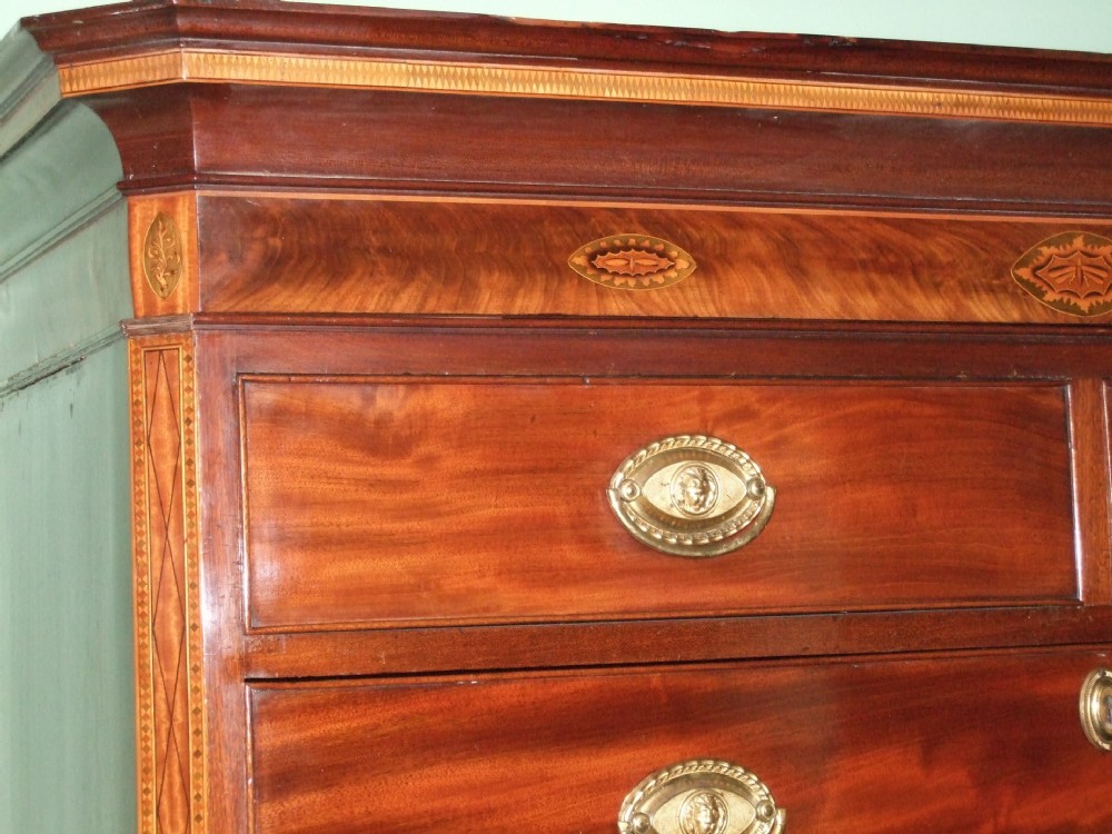 Fine 18thc Mahogany Chest on Chest
(Chanel Islands) View III