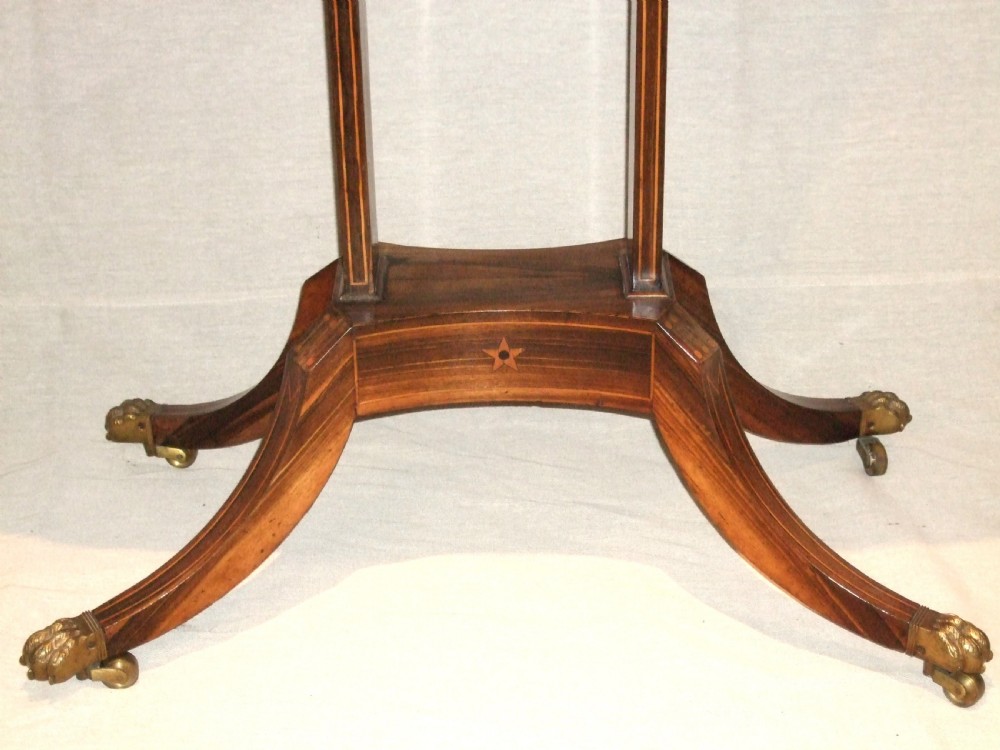 Superb & Rare Regency period Coromandel Card Table View IV