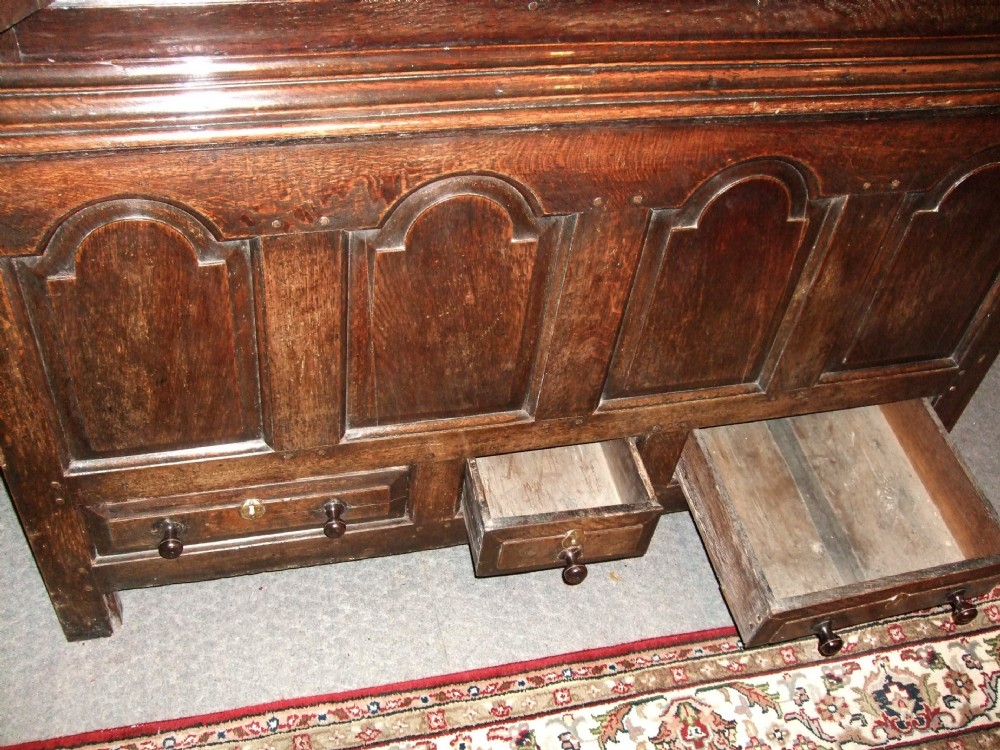 18thc Oak Livery Cupboard View III