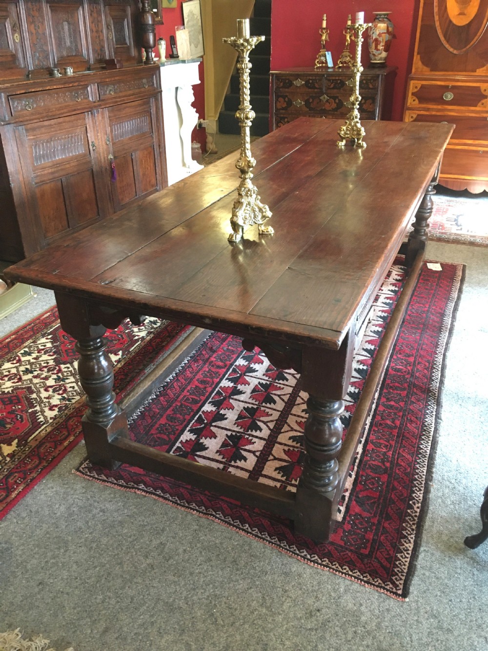 18thC Oak Refrectory Table C.1750