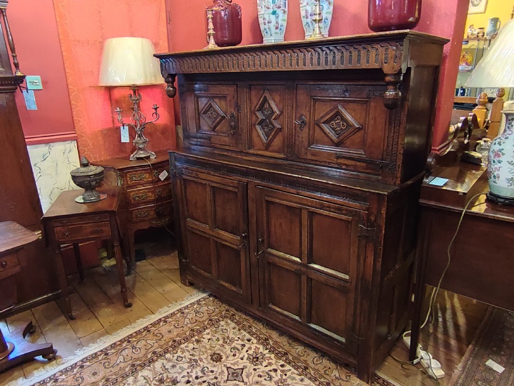Late 17thC Oak Court Cupboard View III