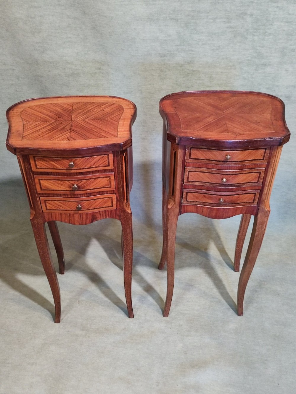 Fine Pair of French Bedside Cabinets c.1880