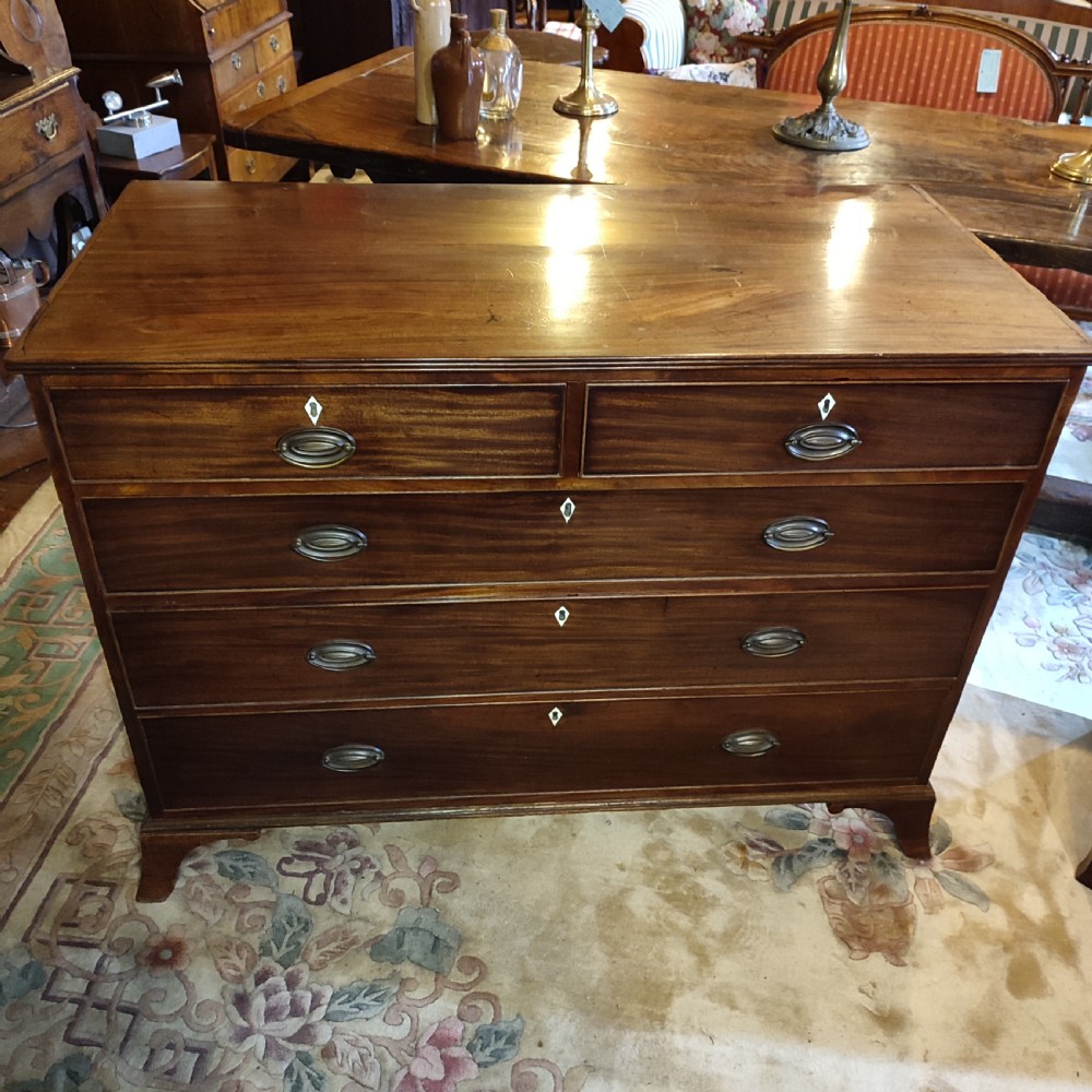 George 3rd Mahogany Chest