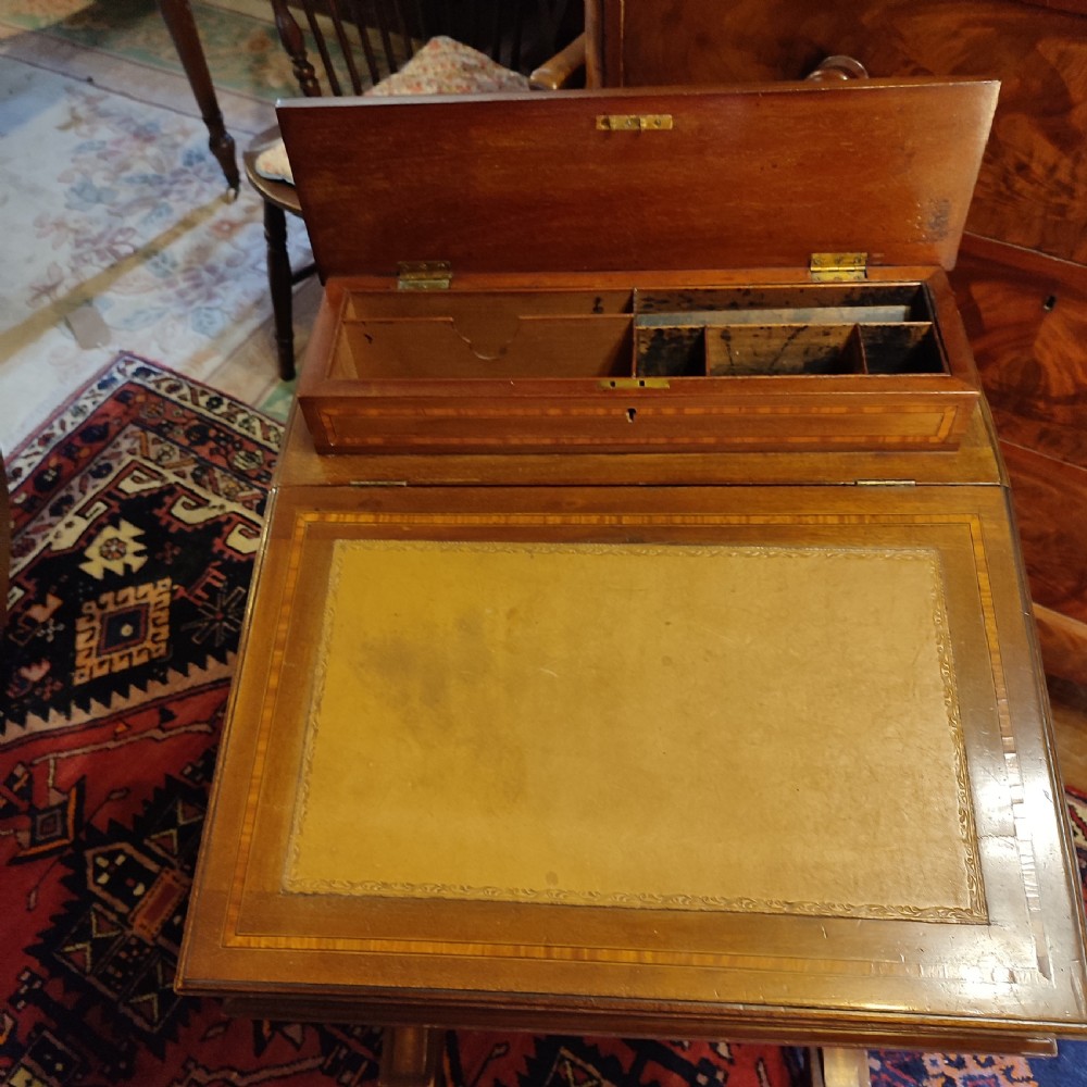 Edwardian Mahogany Davenport Desk View II