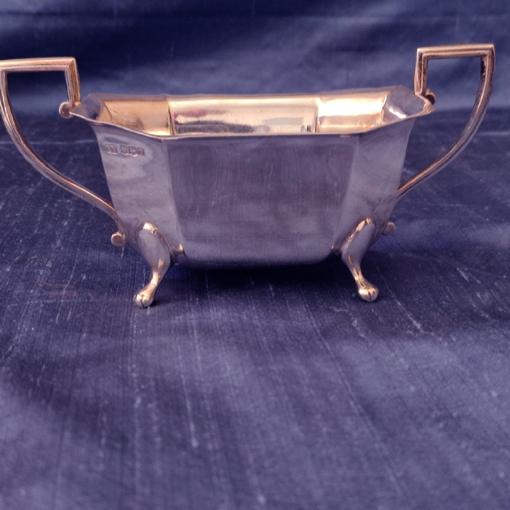 4 Piece Silver Tea Service C.1934 Sheffield View III