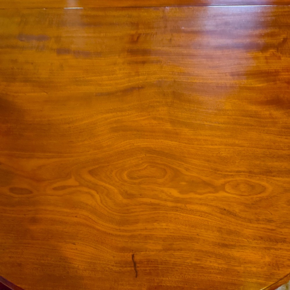 Mahogany Circular Extending Dining Table C1830 View VII