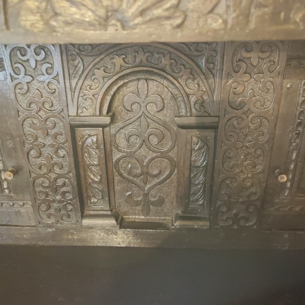 Late 17thC Oak Court Cupboard View III