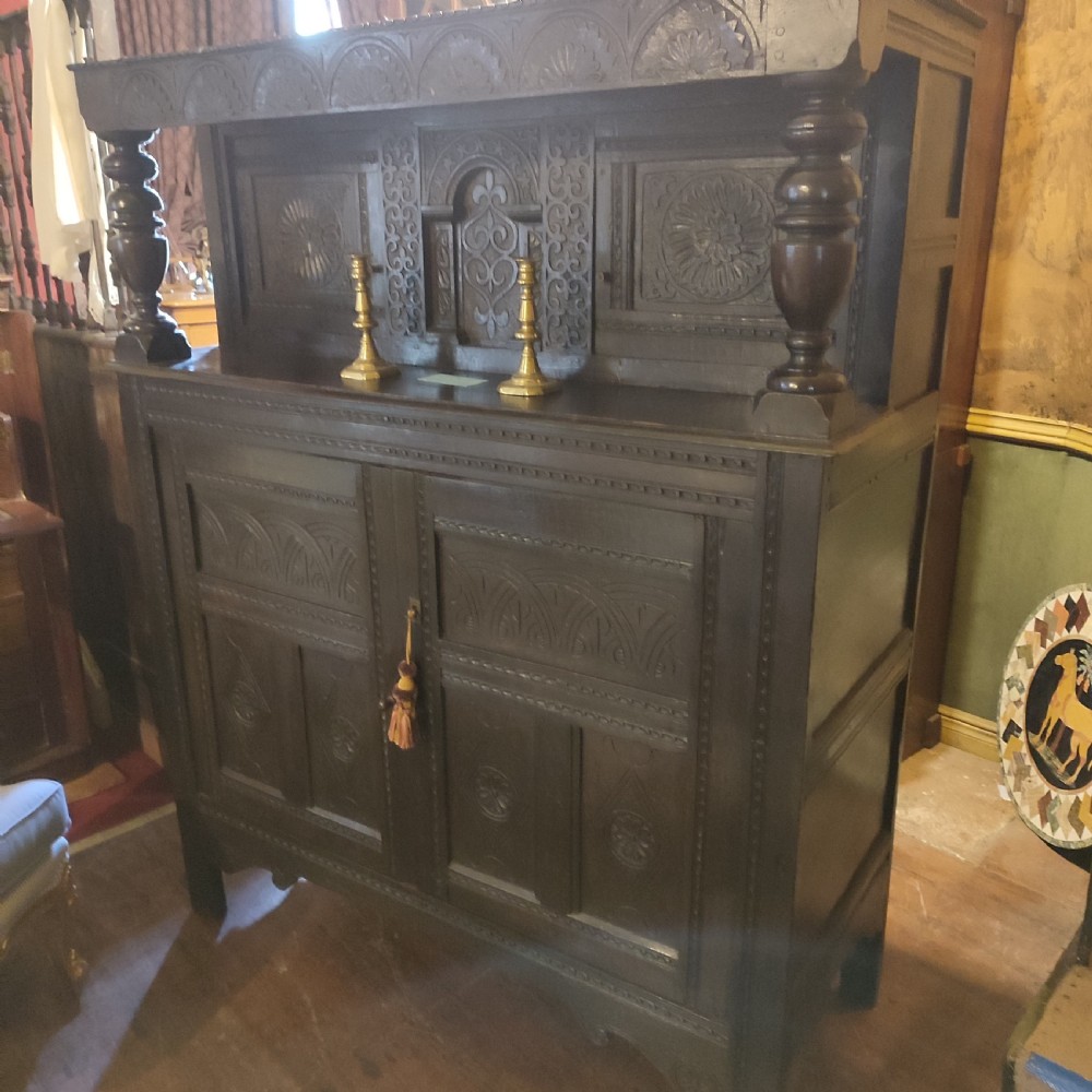 Late 17thC Oak Court Cupboard View IV