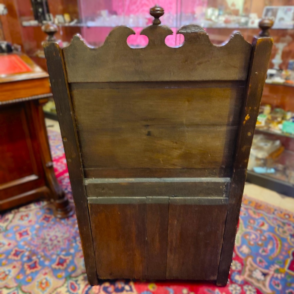 George 3rd Oak Box Type Wainscott Chair View IV