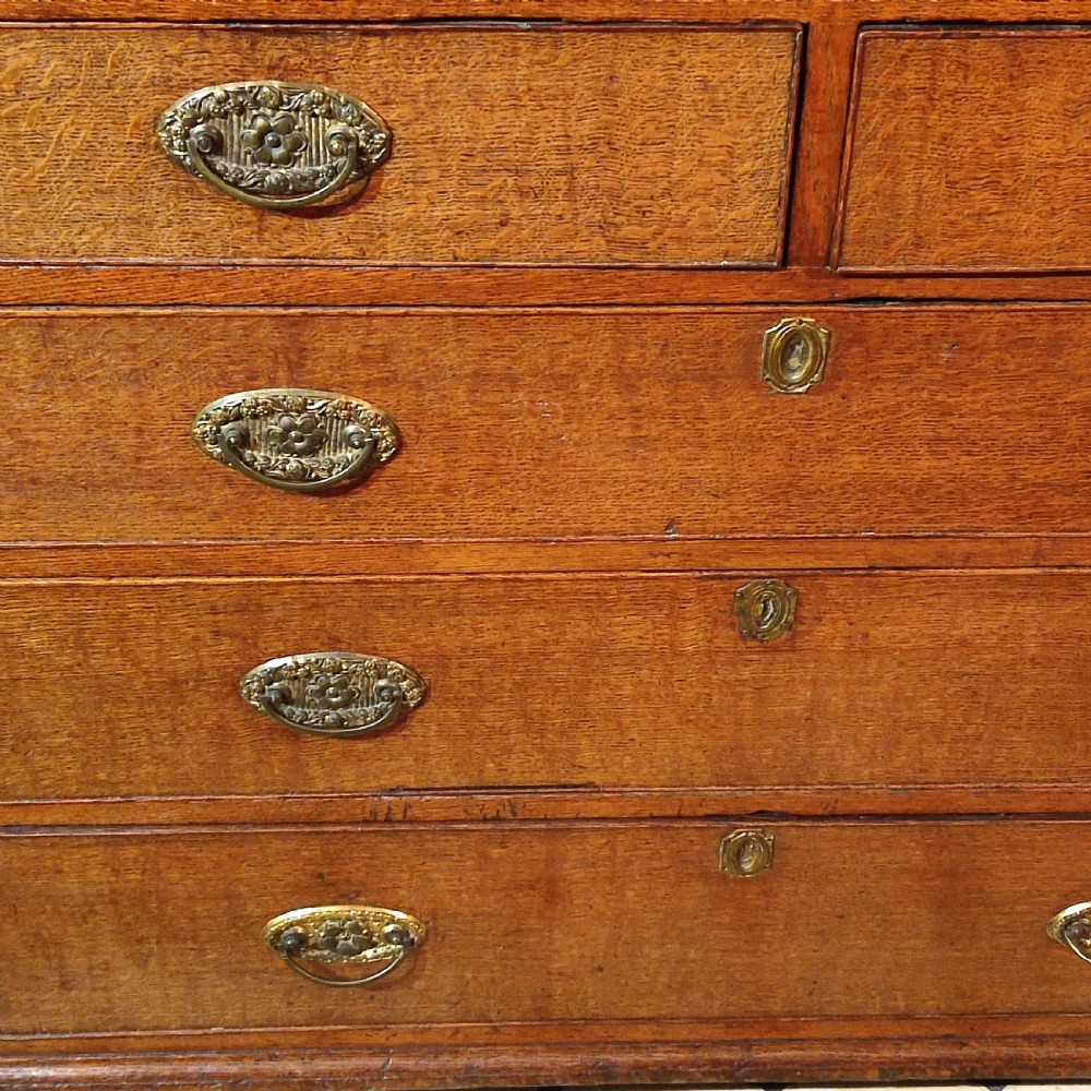 18thC Oak Chest Of Drawers View II