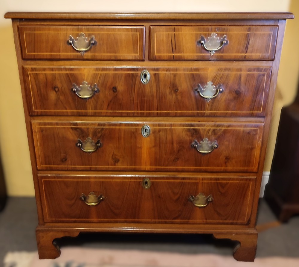 18thC Walnut Chest of Drawers View II