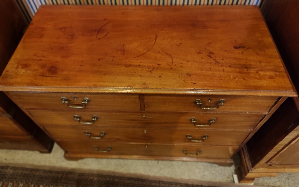 George 3rd Mahogany Chest of Drawers View II
