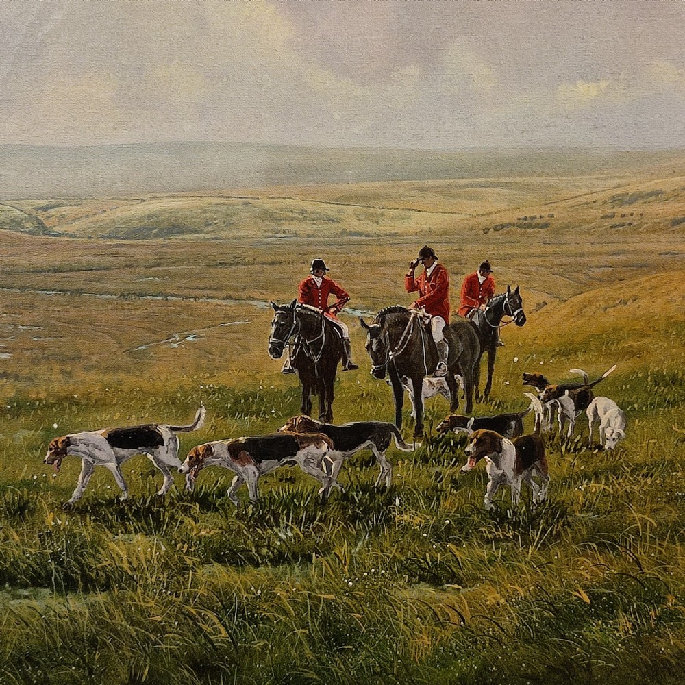 Dartmoor near Two Bridges  Signed Donald Ayres 20thC View III