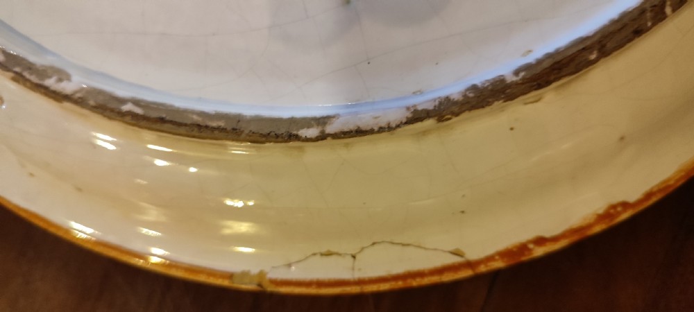 Early 19thc Tin Glazed Renaissance Style Charger View IV