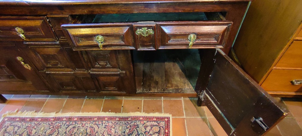 18thc Oak Dresser View II
