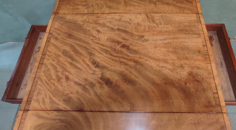 Regency Mahogany Drop Leaf Table View VII