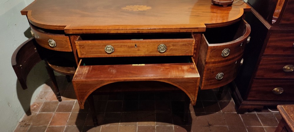 George 3rd Inlaid Sideboard View II