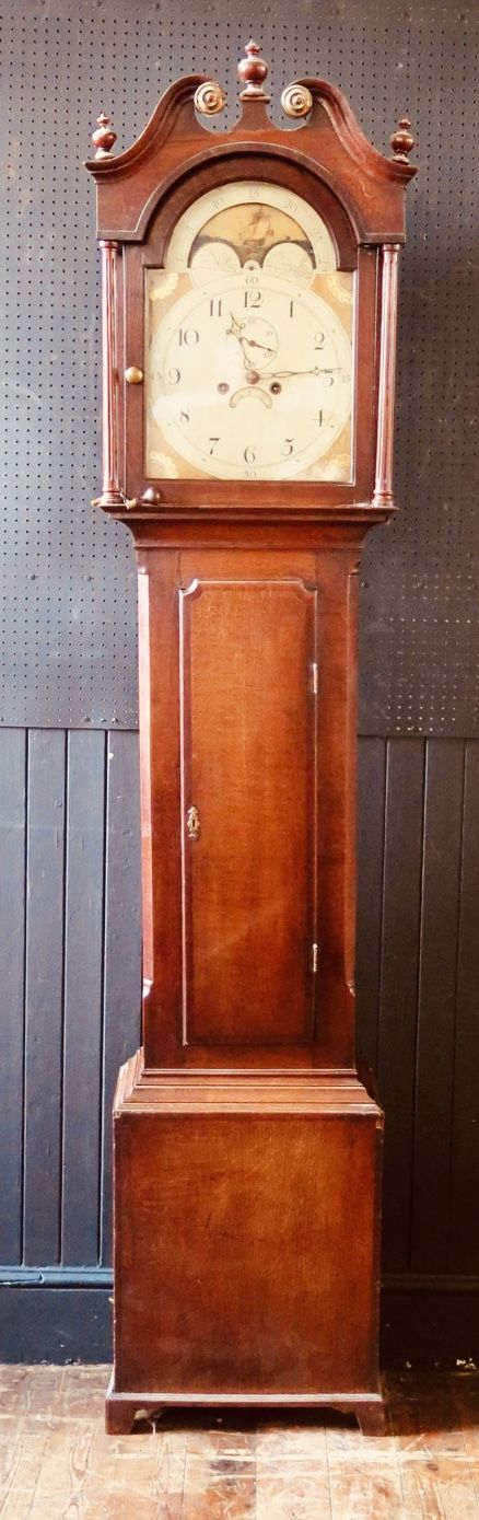 Georgian long case clock 