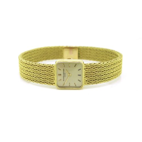LADY MANUAL WIND YELLOW GOLD WRISTWATCH BY VACHERON CONSTANTIN FRANCE CIRCA 1960 - ADDITIONAL PHOTO 1