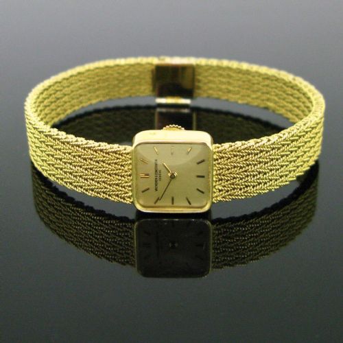 LADY MANUAL WIND YELLOW GOLD WRISTWATCH BY VACHERON CONSTANTIN FRANCE CIRCA 1960 - ADDITIONAL PHOTO 2