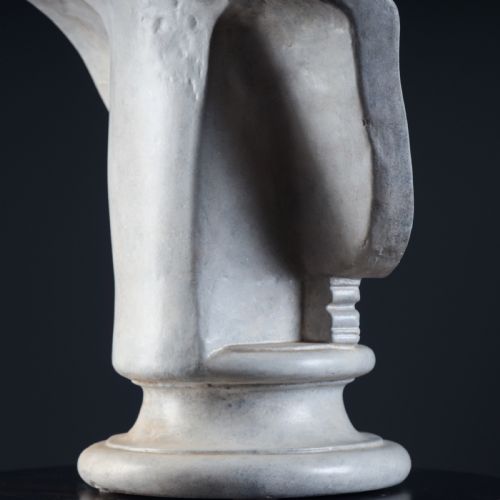 19TH CENTURY PLASTER BUST OF AUGUSTUS CAESAR - ADDITIONAL PHOTO 25