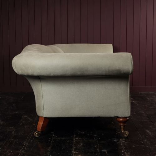 19TH CENTURY HOWARD AND SONS SOFA - ADDITIONAL PHOTO 8