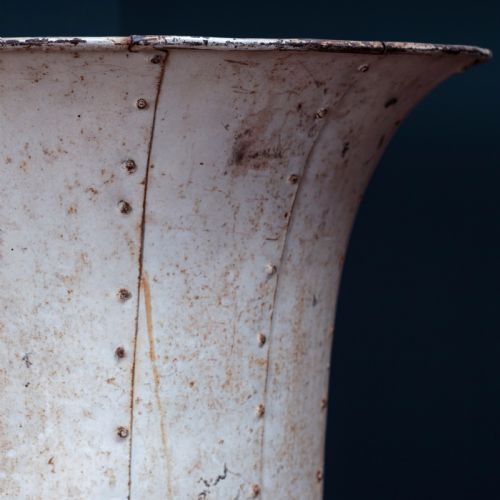 19TH CENTURY FRENCH METAL URNS - ADDITIONAL PHOTO 4