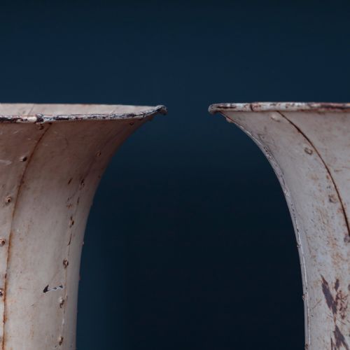 19TH CENTURY FRENCH METAL URNS - ADDITIONAL PHOTO 7