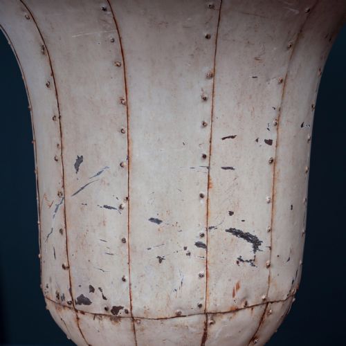 19TH CENTURY FRENCH METAL URNS - ADDITIONAL PHOTO 13