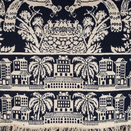 19TH CENTURY COVERLET - ADDITIONAL PHOTO 2