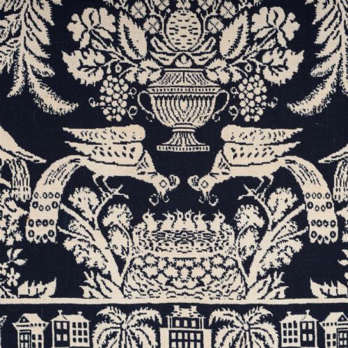 19TH CENTURY COVERLET - ADDITIONAL PHOTO 5