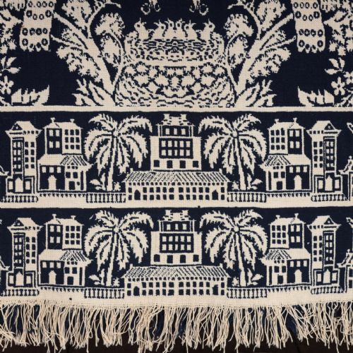 19TH CENTURY COVERLET - ADDITIONAL PHOTO 11