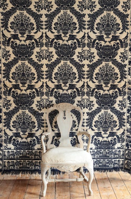 19TH CENTURY COVERLET - ADDITIONAL PHOTO 15