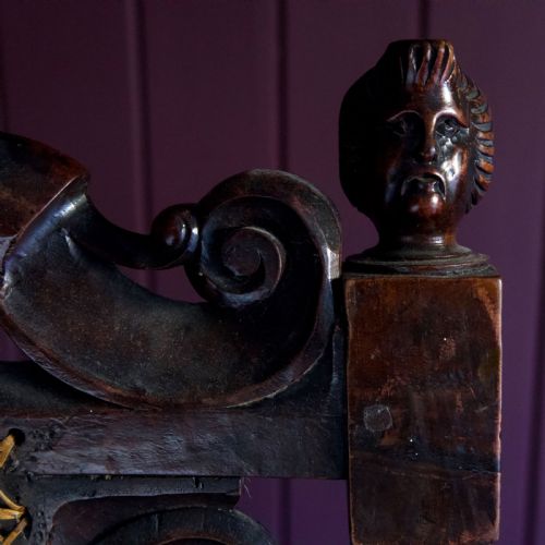 17TH CENTURY WALNUT ARMCHAIR - ADDITIONAL PHOTO 7