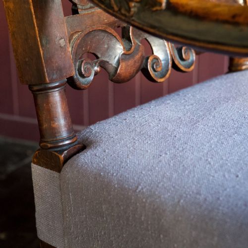 17TH CENTURY WALNUT ARMCHAIR - ADDITIONAL PHOTO 16