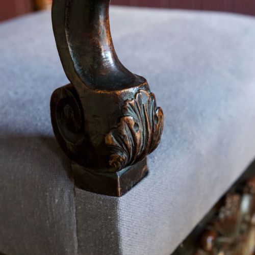 17TH CENTURY WALNUT ARMCHAIR - ADDITIONAL PHOTO 18