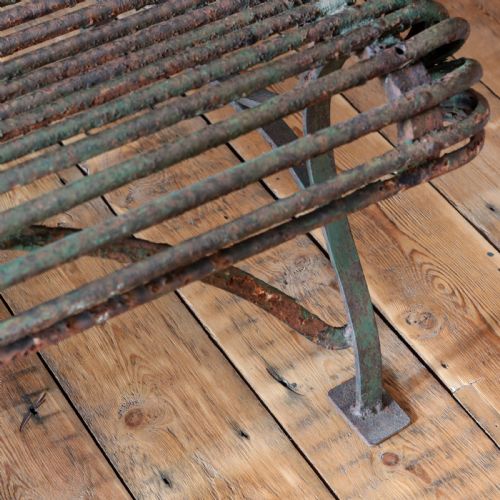 19TH CENTURY ARRAS GARDEN BENCH - ADDITIONAL PHOTO 9