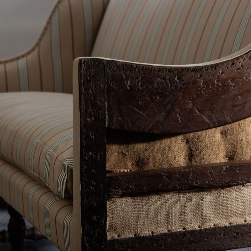 17TH CENTURY WINGBACK SOFA - ADDITIONAL PHOTO 3