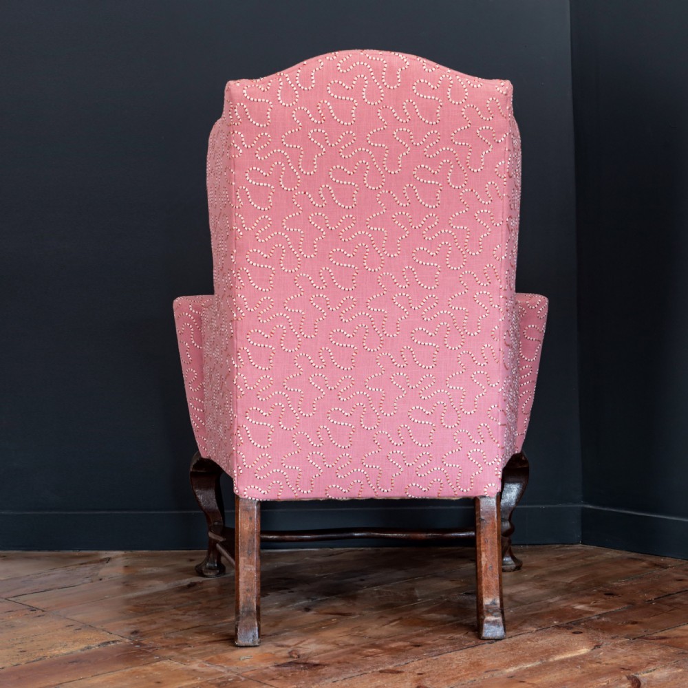 GEORGE II OAK WING ARMCHAIR View II