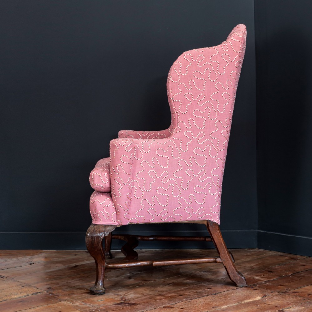 GEORGE II OAK WING ARMCHAIR View III