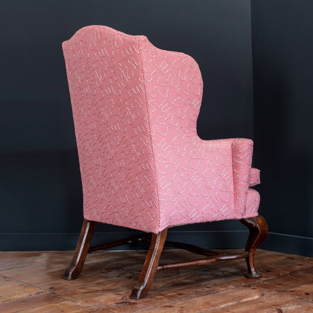 GEORGE II OAK WING ARMCHAIR View IV