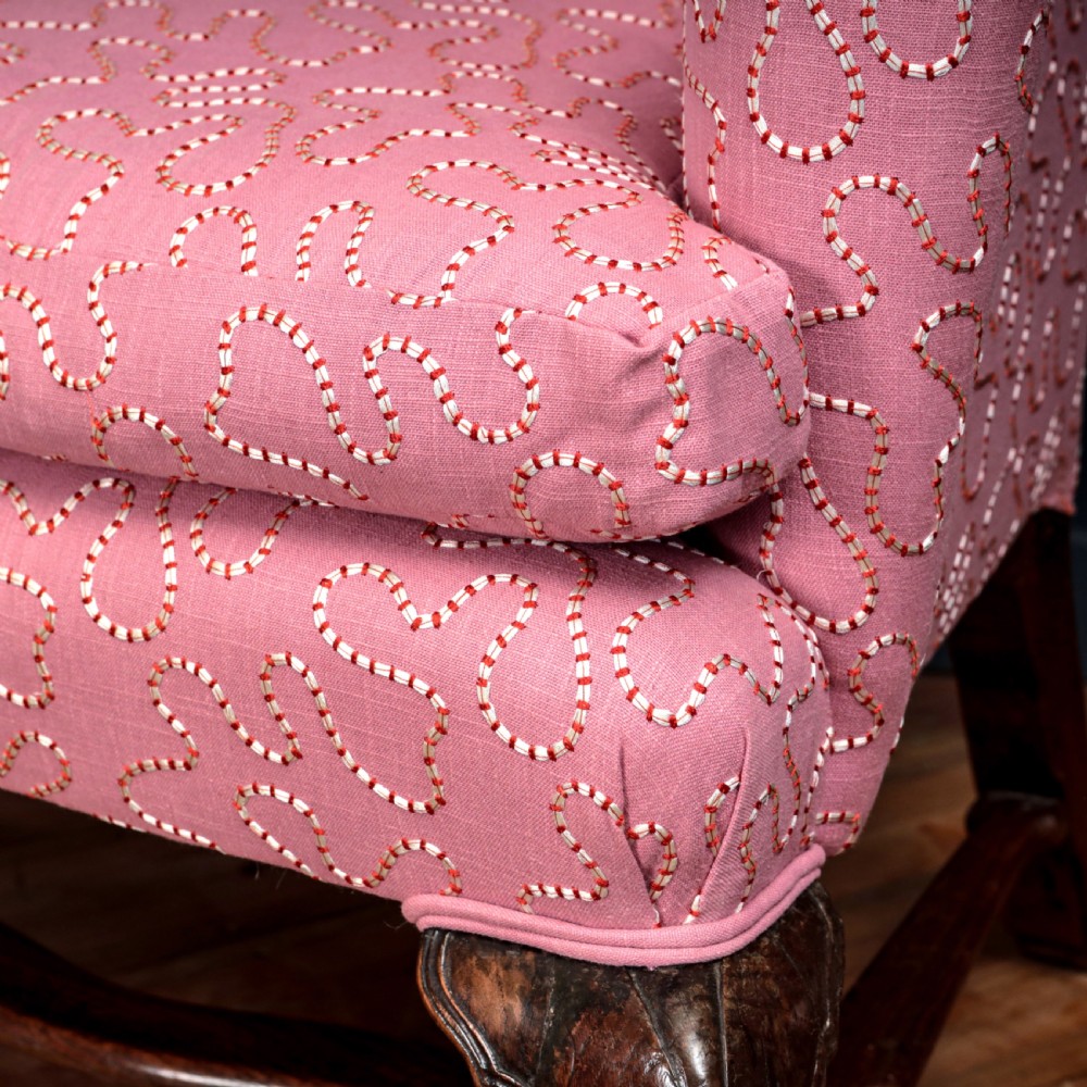 GEORGE II OAK WING ARMCHAIR View VI