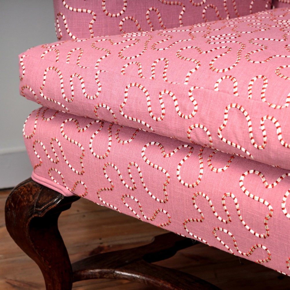 GEORGE II OAK WING ARMCHAIR View VII