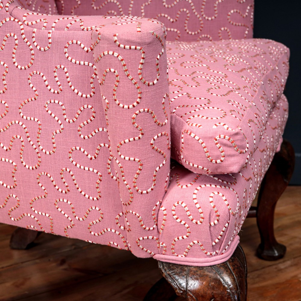 GEORGE II OAK WING ARMCHAIR View IX