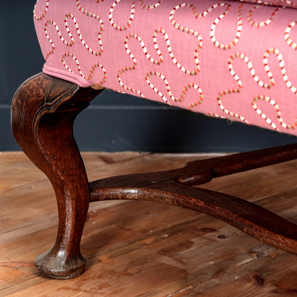 GEORGE II OAK WING ARMCHAIR View XIII