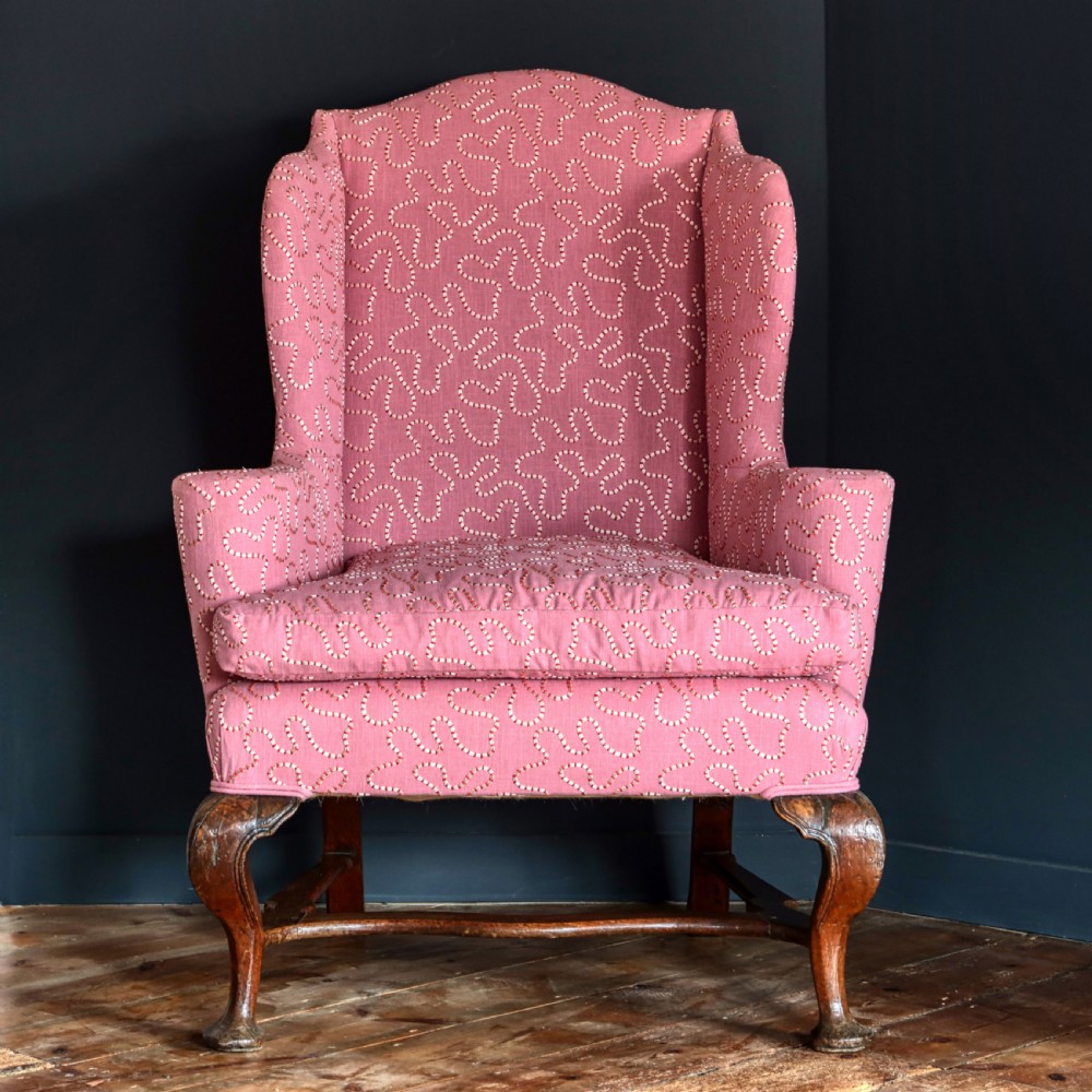 GEORGE II OAK WING ARMCHAIR View XVI