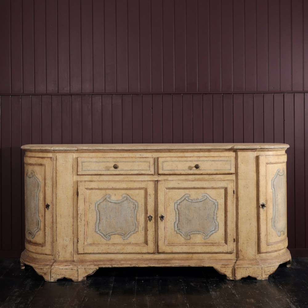 19TH CENTURY PAINTED BUFFET