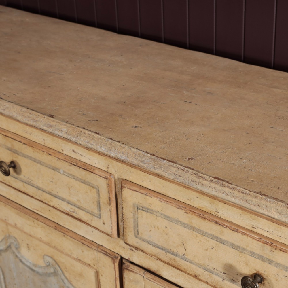 19TH CENTURY PAINTED BUFFET View V