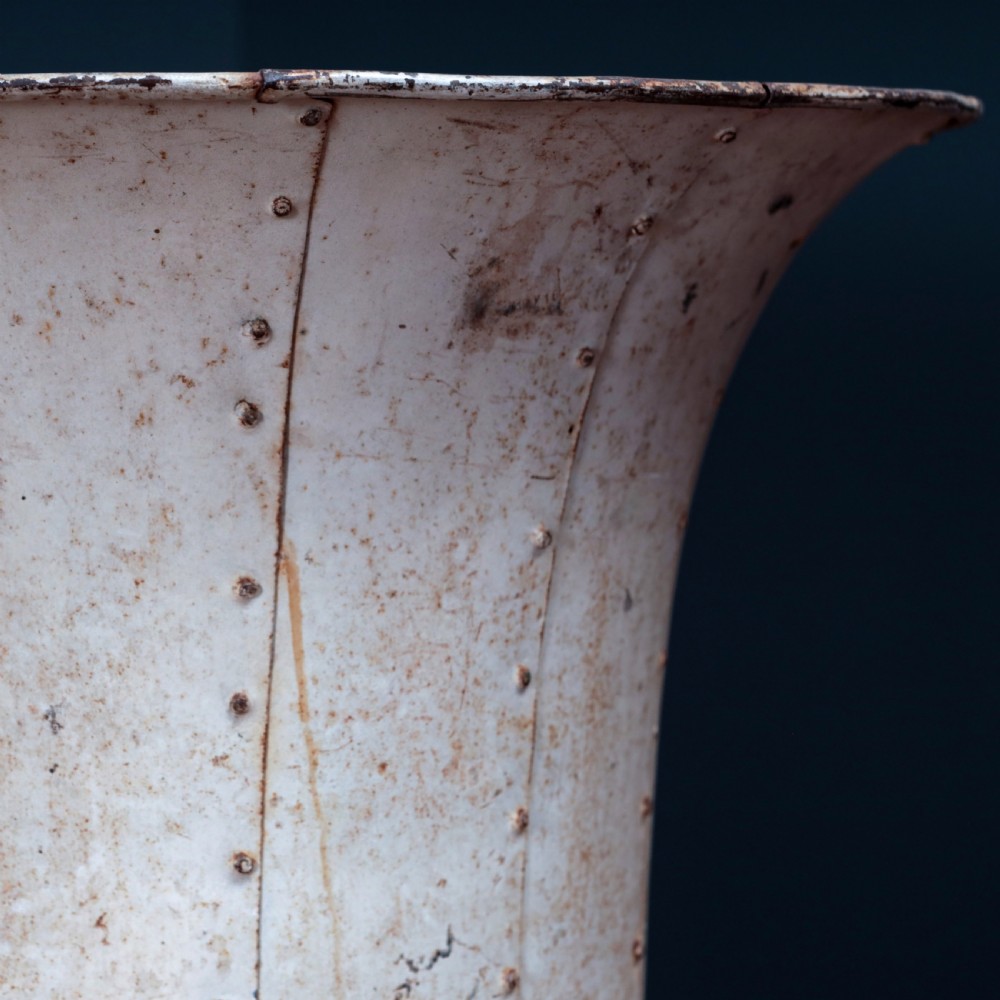 19TH CENTURY FRENCH METAL URNS View V